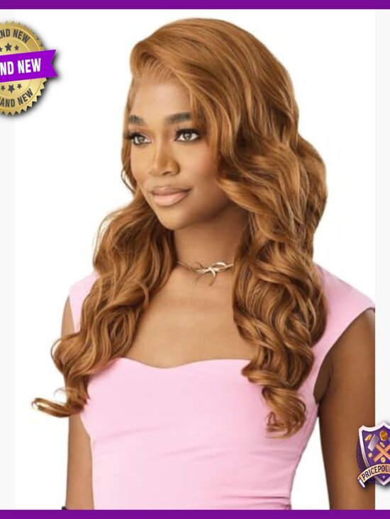 13x6 Lace Front Wig with Glueless Finish, Pre-Plucked Hairline